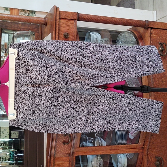 Coldwater Creek Capri Pants with Vented Hem, Hidden Hook Close 4 - Picture 2 of 14